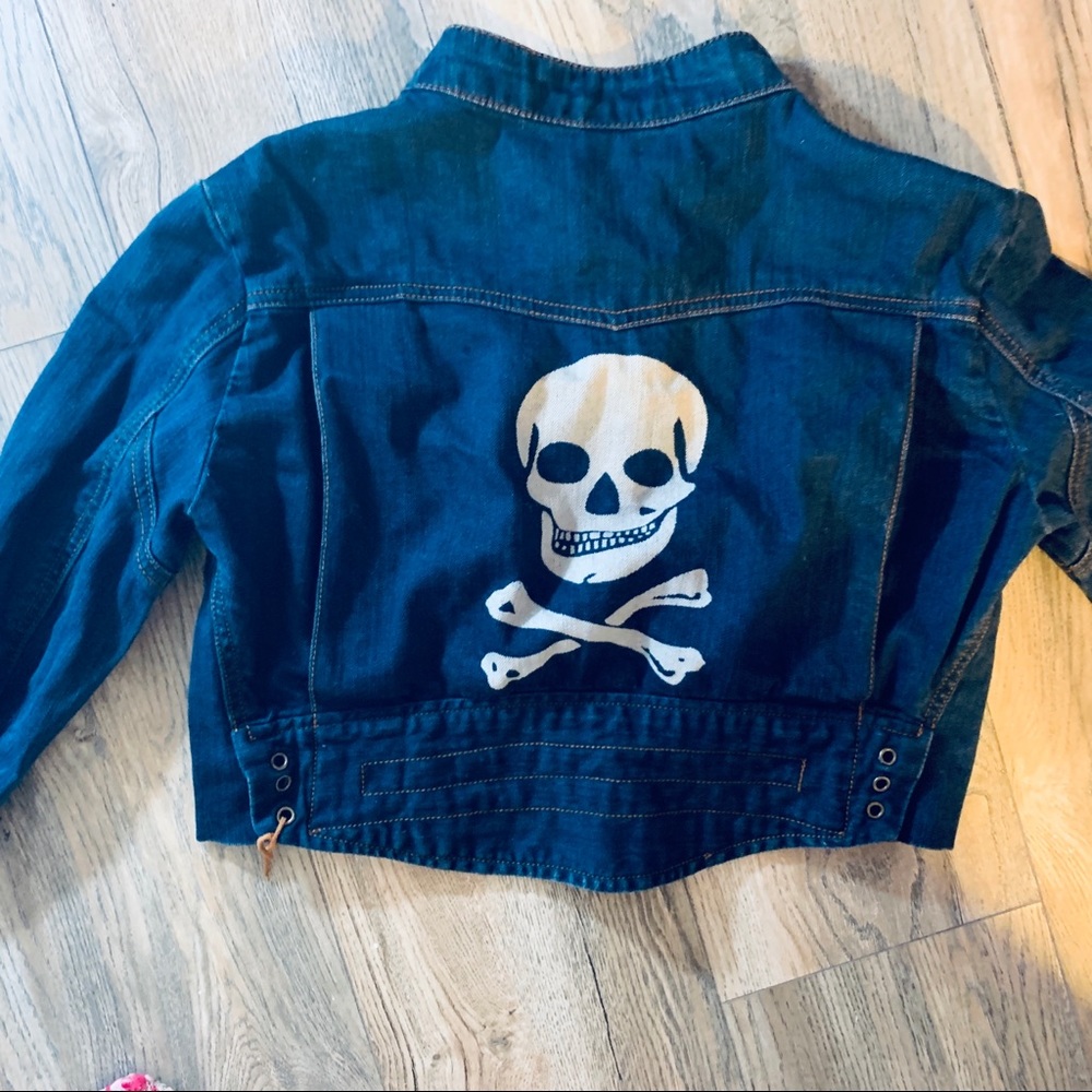 Denim skull jacket - Picture 2 of 2